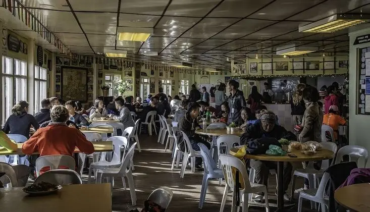 Laban Rata Resthouse at Mount Kinabalu - Yerinde Yemek