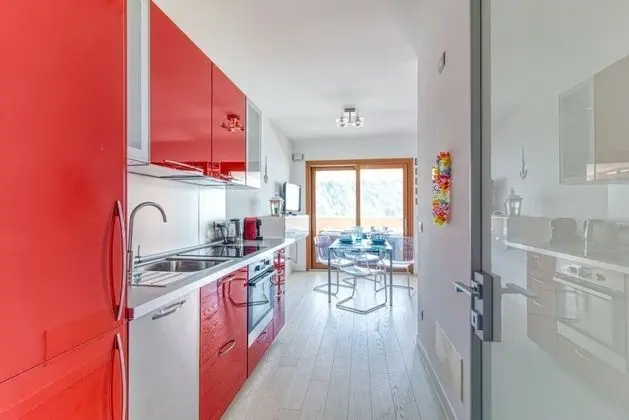 The Lady in Red Studio Flat with Sea View Terrace - Mutfak