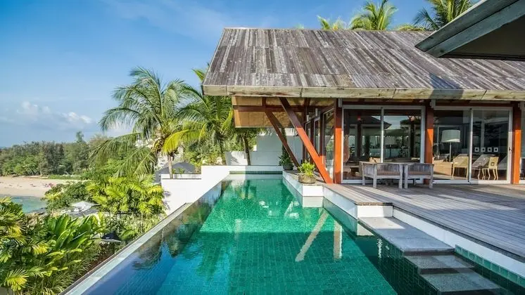 Laemsingh Villa 3a 4 Bedroom in Surin - Havuz