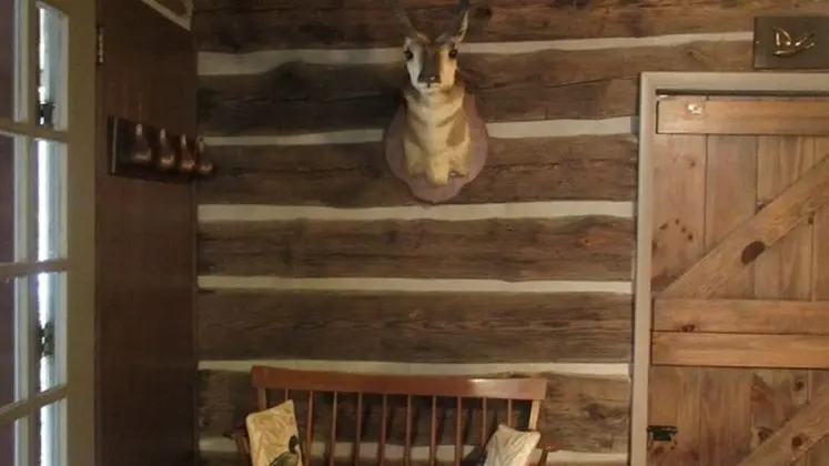 Lake Santeetlah Log Cabin - İç Mekan