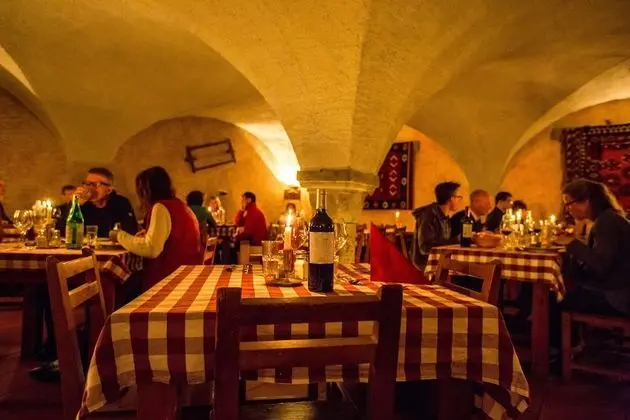 Langley Hotel La Vieille Ferme - Yerinde Yemek