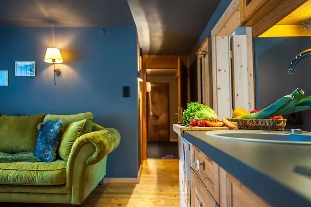 Lärchenhof - Premium Apartments & Zimmer - Mutfak