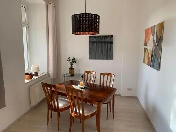 Large Apartment in a Villa With Garden in Borstendorf - Yerinde Yemek
