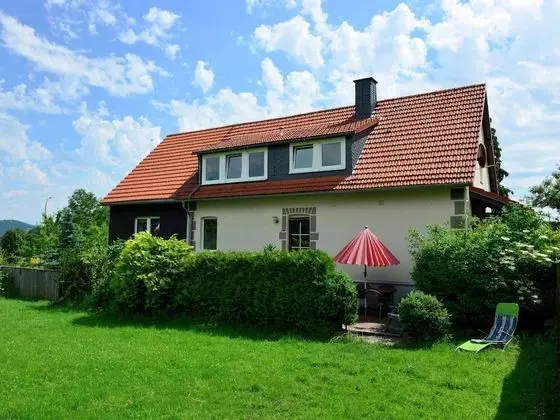 Large Apartment in the Hochsauerland Region in a Quiet Location With Garden and Terrace