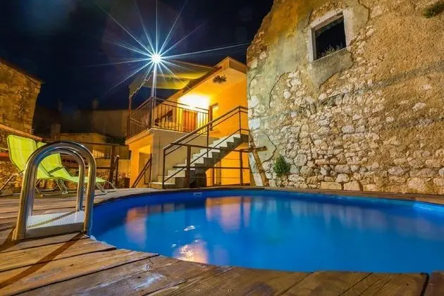 Large Holiday Home With Private Pool, Wellness & Sea View - Havuz