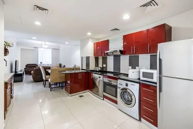 Large & Ready 3Beds Ocean Heights Marina - Mutfak