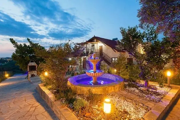 Villa Laskari With Sea View - Dış Mekan
