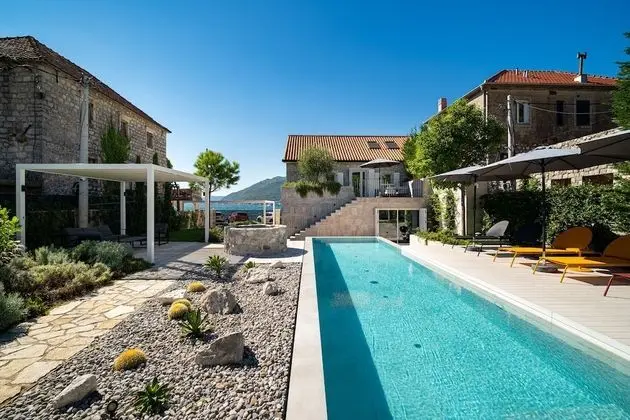 Villa Lastva is a Five Star Seafront Luxury Villa With Privite Pool