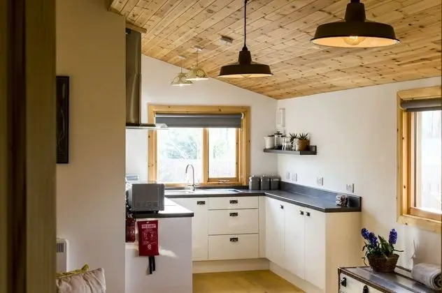 Laurel Lodge - Log Cabin - St Florence - Mutfak