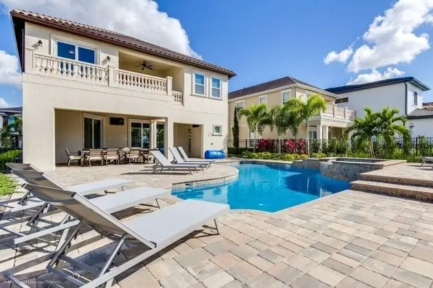 Lavish Reunion Resort Pool With Theater Room! 7 Bedroom Villa by Redawning - Havuz