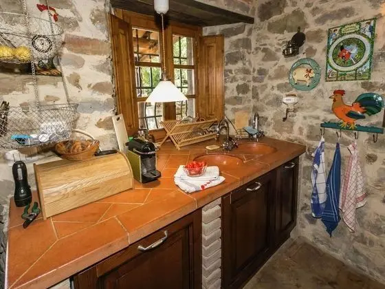 Lavish Villa in Selva Santa Fiora With Pool - Mutfak