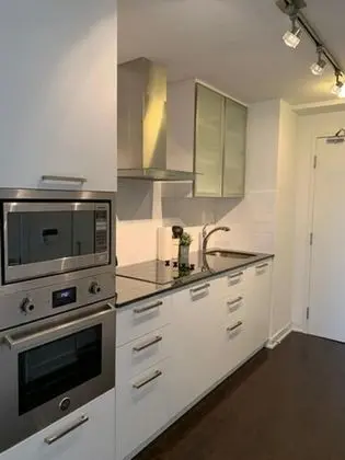 Lavish Suites - Luxury One Bedroom Condo - Mutfak