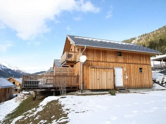 Lavish Wooded Chalet with Sauna & Hot Tub in Hohentauern - Dış Mekan