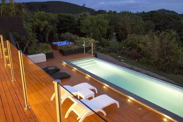 Le Chalet Waiheke Apartments - Havuz