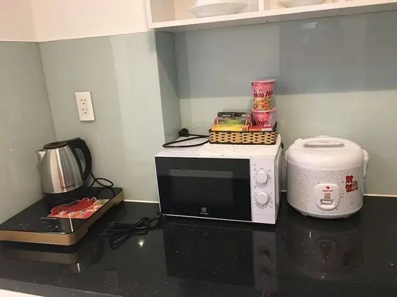 Le Hieu Apartment at Sky Center - Mutfak