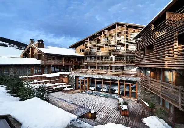 Le M de Megève - Dış Mekan