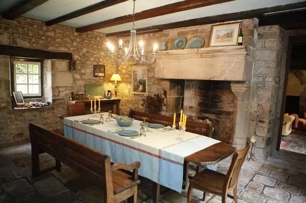Le Manoir Du Poul Coeur de Bretagne B&B - Yerinde Yemek