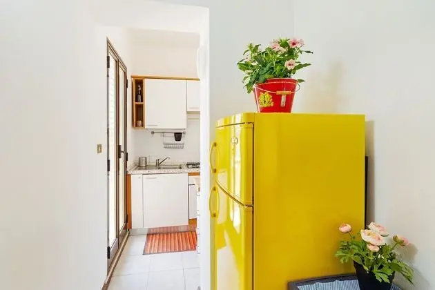 Le Palme Apt with Terrace and Sea View - Mutfak