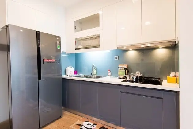 Leo House Vinhomes Metropolis Apartment - Mutfak