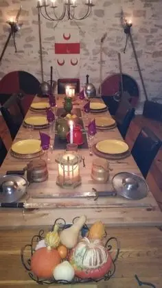 Les Chambres Cathares BNB - Yerinde Yemek