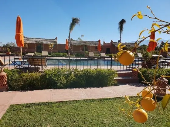 Les Orangers De L'Ourika - Dış Mekan