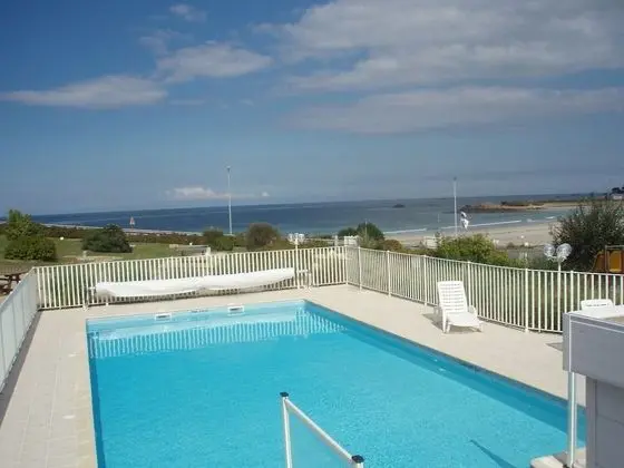 Les Terrasses de la plage de Trestel - Havuz