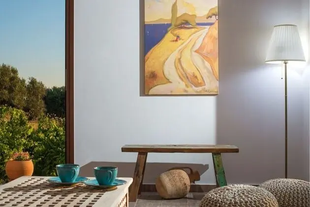 Liatiko Villa Stylish hideaway with pool - İç Mekan