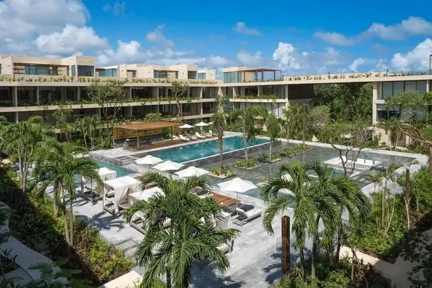 Light Luxury And Leafy Views at our 2 BR Apartment 10 min From Tulum Ruins