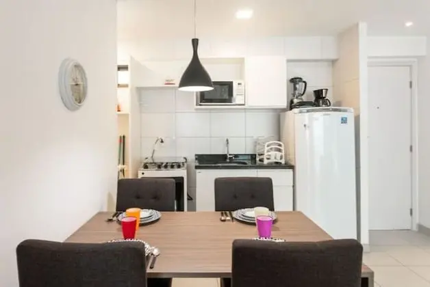 Lindo Flat no Beach Class Santa Maria em Boa Viagem - Oda