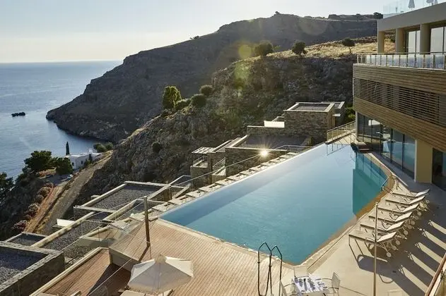 Lindos Blu Luxury Hotel & Suites - Adults Only - Dış Mekan