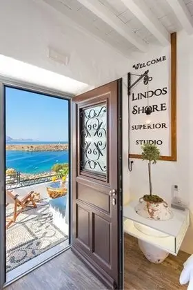 Lindos Shore Superior Studio - Adults Only - Oda Düzeni