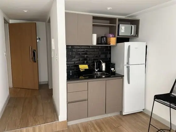 Live Palermo Hollywood Boutique Apartments - Mutfak