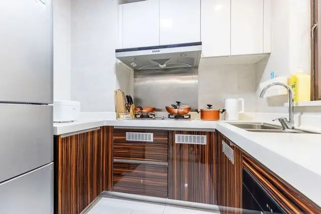 Locals Boutique Apartment Qianshan No.1 - Mutfak