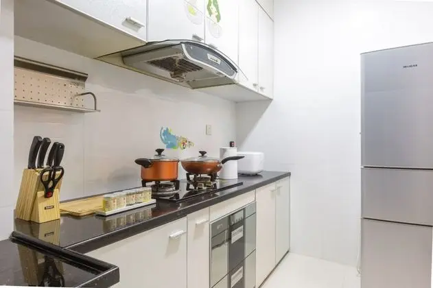 Locals Boutique Apartment Qianshan No.10 - Mutfak