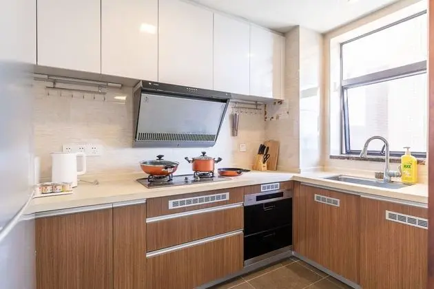 Locals Boutique Apartment Qianshan No.5 - Mutfak