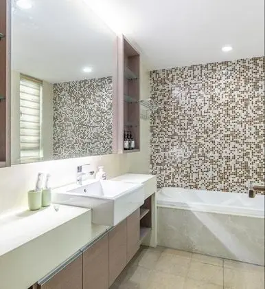 Locals Boutique Apartment ShijichengNo11 - Banyo Tipleri