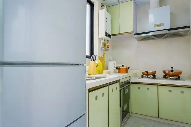 Locals Boutique Apartment Wanzai No.4 - Mutfak