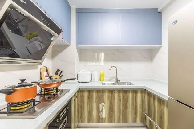Locals Boutique Apartment WanzaiCEC No.4 - Mutfak