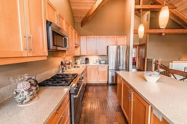 Lodges at Cannon Beach A2 - Mutfak