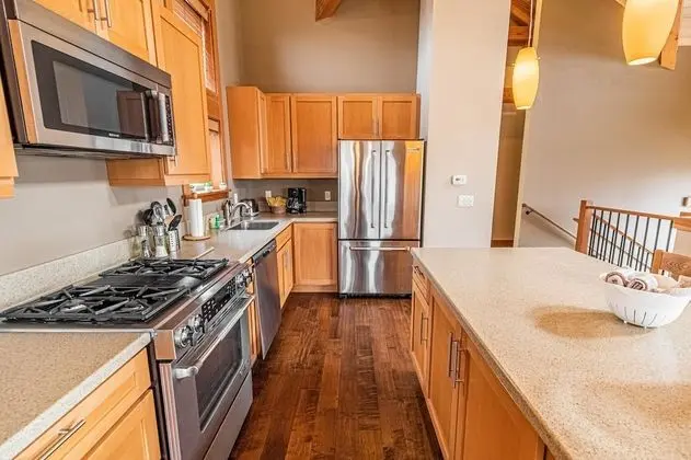 Lodges at Cannon Beach D2 - Mutfak