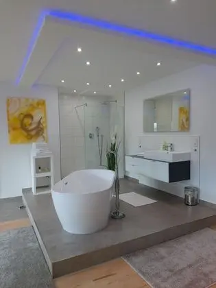 Loft "island" Ferienwohnung Leutkirch Isny im Allgäu - Banyo Tipleri