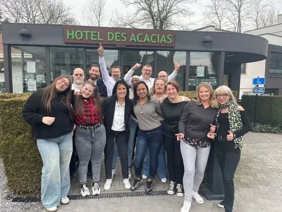Logis Hotel Restaurant des Acacias Lille Tourcoing - Lobi