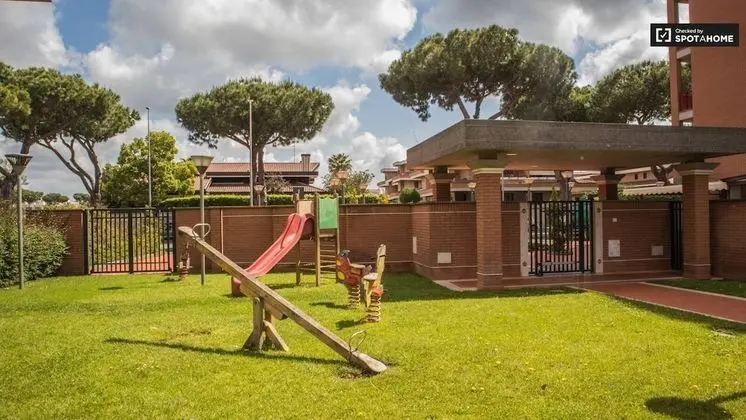 Long Stay Comfort Apartment With Backyard Rome Area Residence