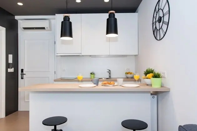 LOOX serviced apartments Hatzova - Mutfak