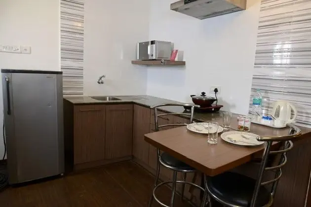 The Lotus - Apartment Hotel, Venkatraman Street - Mutfak