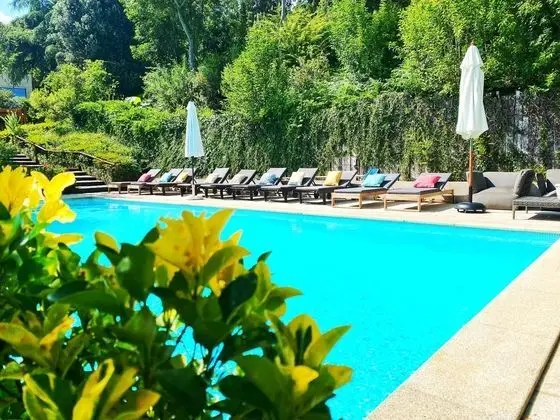 Lovely 1-bed Apartment in Santa Cruz do Douro - Havuz