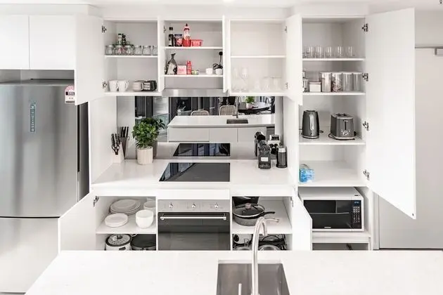 Lovely 1-Bedroom with 5 star amenities - Mutfak