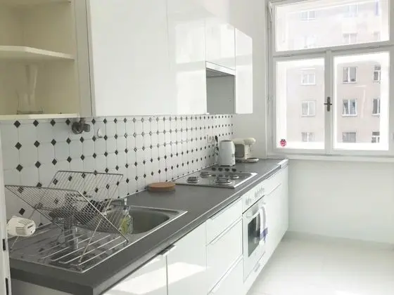 Lovely Apartment directly at Naschmarkt - Mutfak