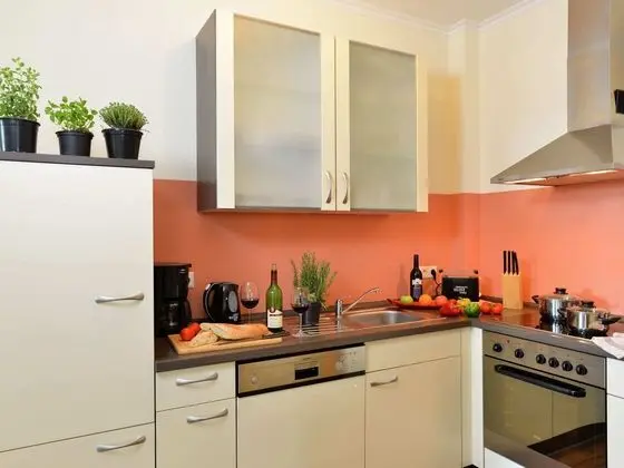 Lovely Apartment in Mörz With Garden & Balcony - Mutfak