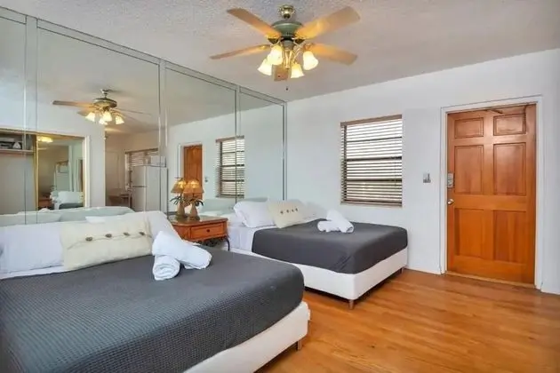 Lovely Double Studio/2baths, Hollywood Beach, Free Parking!